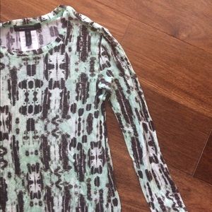 BCBGMaxAzria long sleeve soft tee